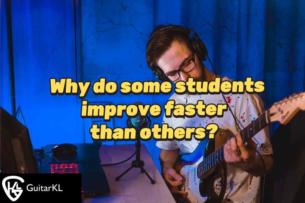 Why do some students improve faster than others?